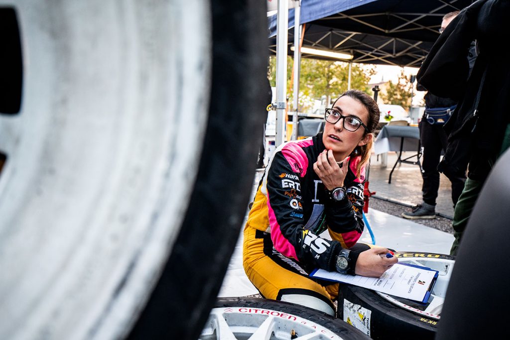 Chiara Lombardi al Rally Due Valli