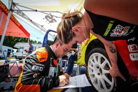 Sergio Marchetti al Rally di Alba